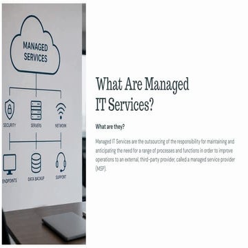 Managed Services Model For IT Services | PDF