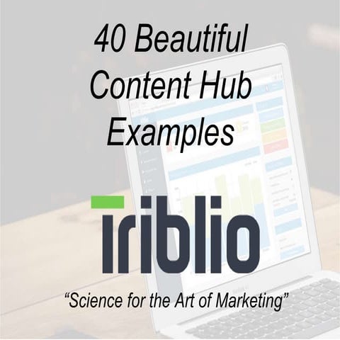 40 Beautiful Content Hub Examples