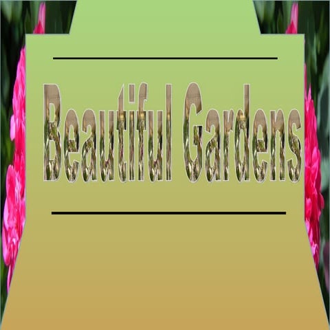 Beautiful Gardens