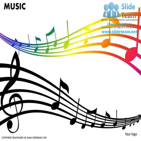 Beautifully designed festival music power point slides and ppt diagram templa...