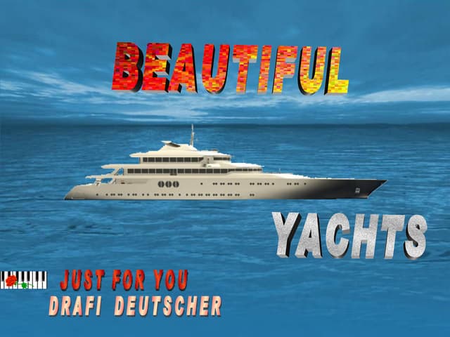 Beautiful Yachts