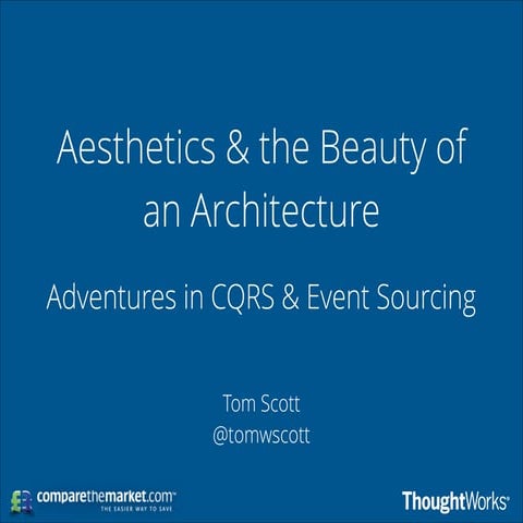 Aesthetics and the Beauty of an Architecture