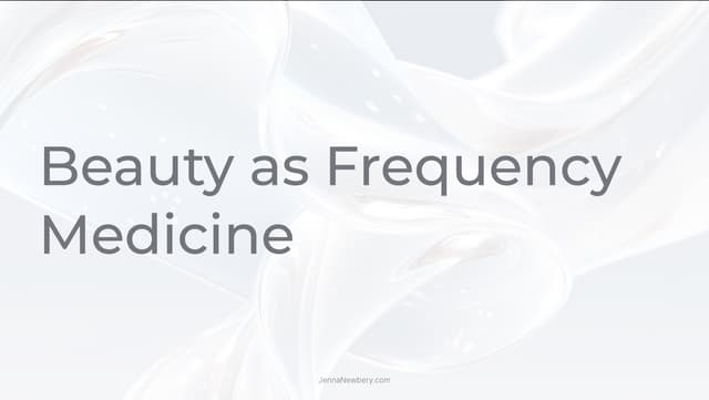 Beauty as Frequency Medicine: Healing the Nervous System Through Aesthetic En...