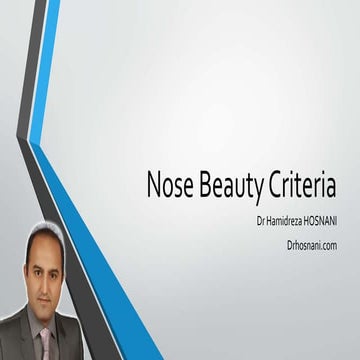 Measures of a beautiful nose
