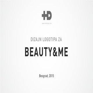 Logo Dizajn Beauty and Me Studio Be...