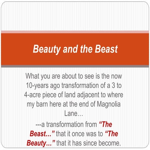 Beauty and the Beast