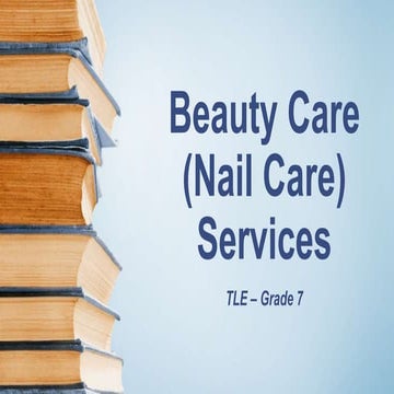 Beauty care (nail care) services