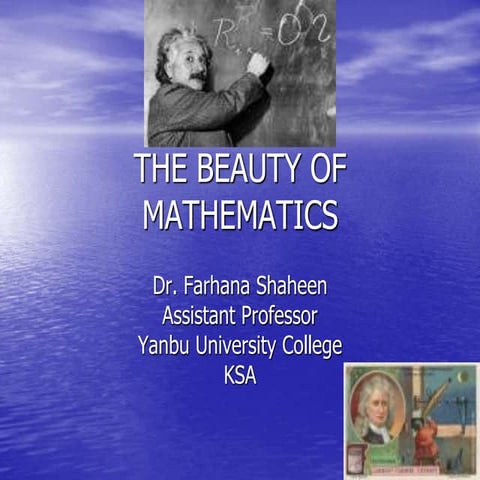 Beauty of mathematics dfs