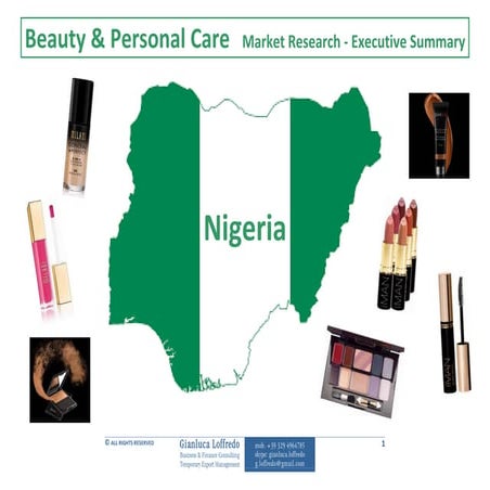 Beauty & Personal Care in Nigeria - Trade Statistic Report