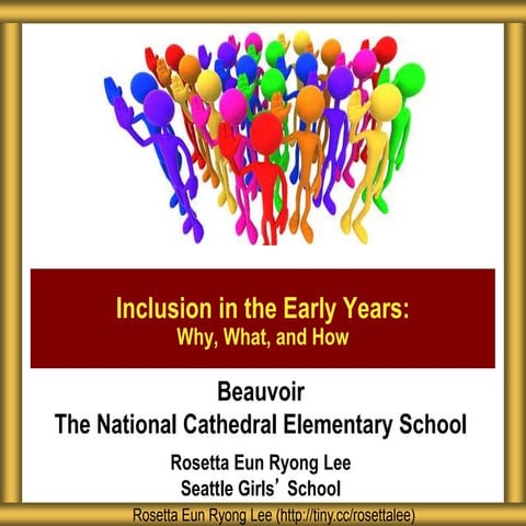 Beauvoir School Inclusion in the Early Years