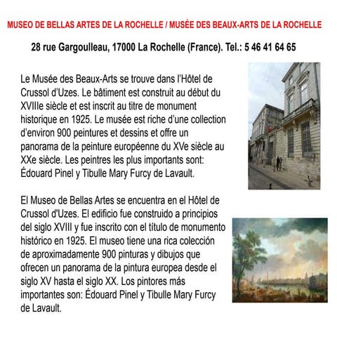 Beaux arts (la rochelle)