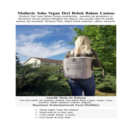 Bebek bakım çantası