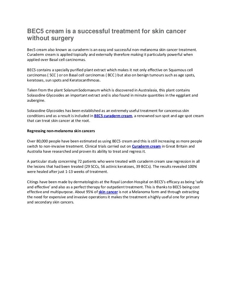 curaderm for age spots