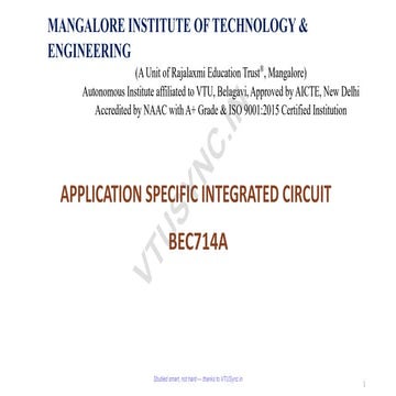 BEC714A APPLICATION SPECIFIC INTEGRATED CIRCUIT | PDF