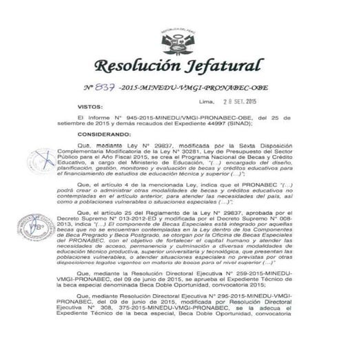 Beca doble oportunidad