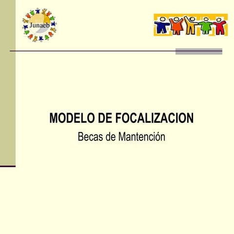 Beca Indigena parametros utilizados para focalización
