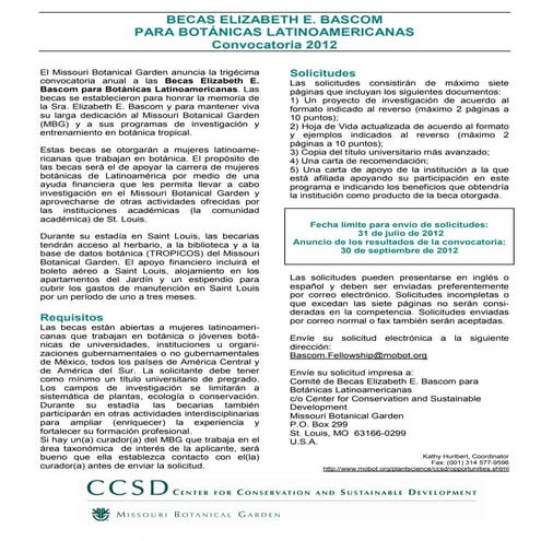 Becas alwyn h. gentry | PDF