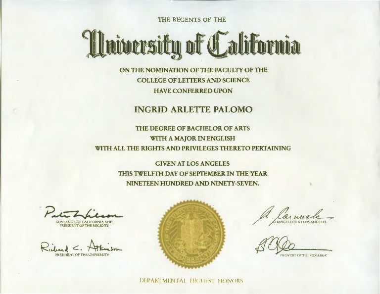 UCLA Degree