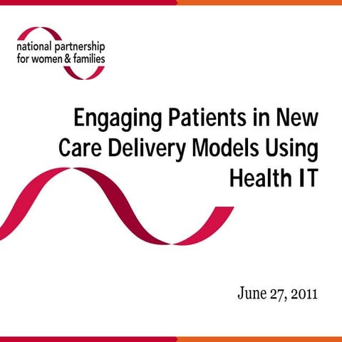 An Overview of Principles and Strategies for Engaging Patients in New Deliver...