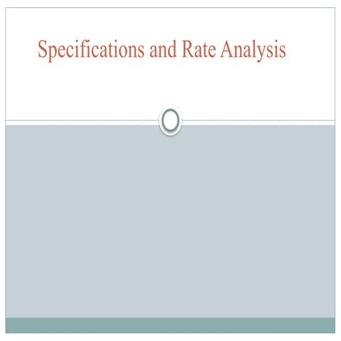 Rate Analysis.pptx