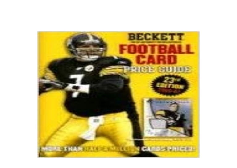 paperback library Beckett Football Card Price Guide 2006 2007 ^^Fu…