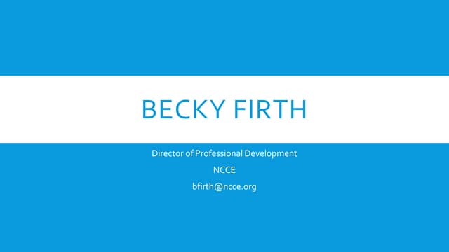 Becky Firth