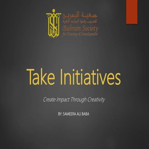 Become an Initiator Problem Solving and Decision Making