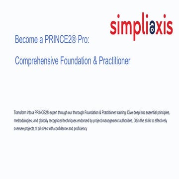 Become a PRINCE2® Pro Comprehensive Foundation & Practitioner Training.pptx