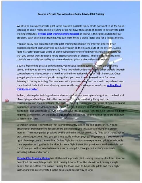 Private Pilot Study Guide private-pilot-study-guide