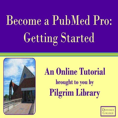 Become a PubMed Pro