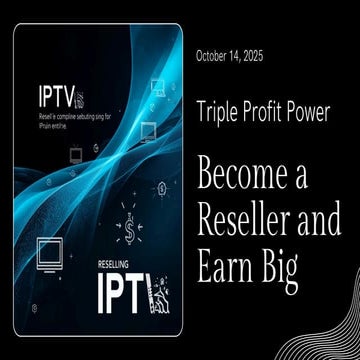 Triple Profit Power: Become a Reseller with TereaTV, FreeGoTV & ViewTVY ...