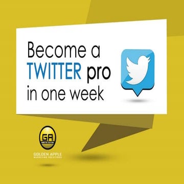 Become a twitter pro in one week introduction 1
