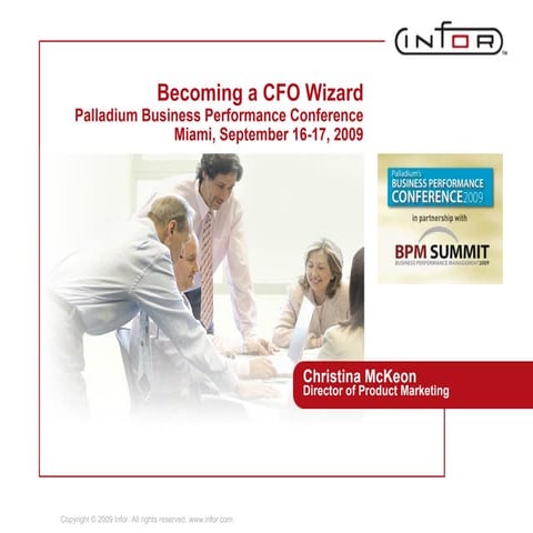 Becoming a CFO Wizard McKeon Sep09