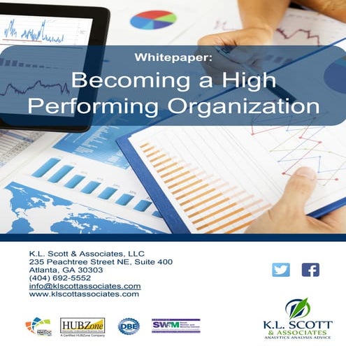 Whitepaper:  Becoming a High Performing Organization