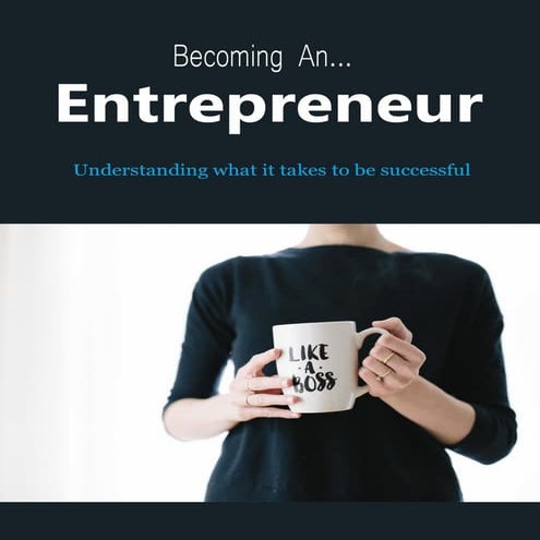 Becoming an entrepreneur
