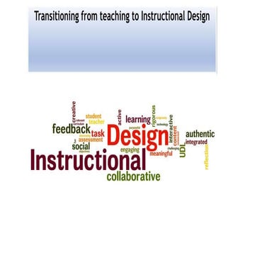 Becoming an instructional designer