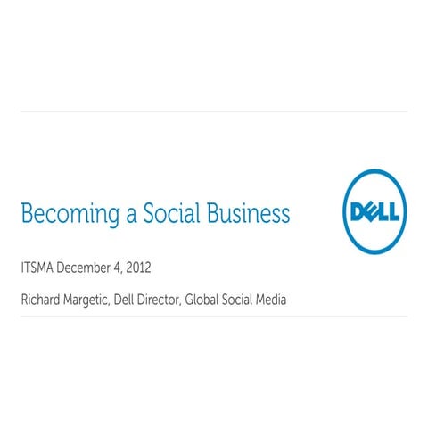 Becoming a social business