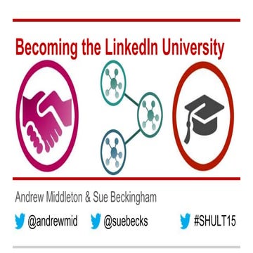 Becoming the linked in university