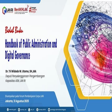 handbook of Public Administration & Digital Gov