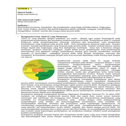 MEMBEDAH KISI KISI UP TKI - 2020/2021