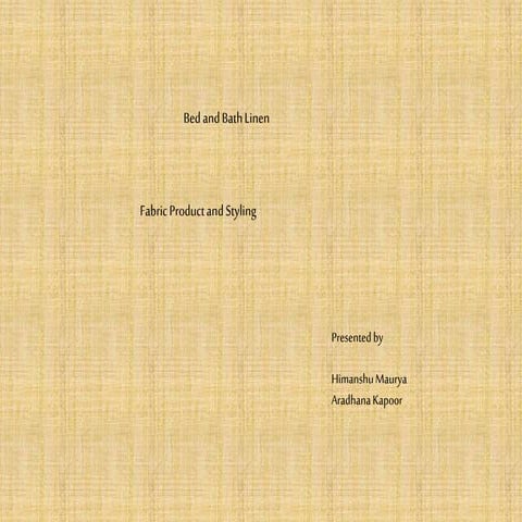 Bed making process | PPTX