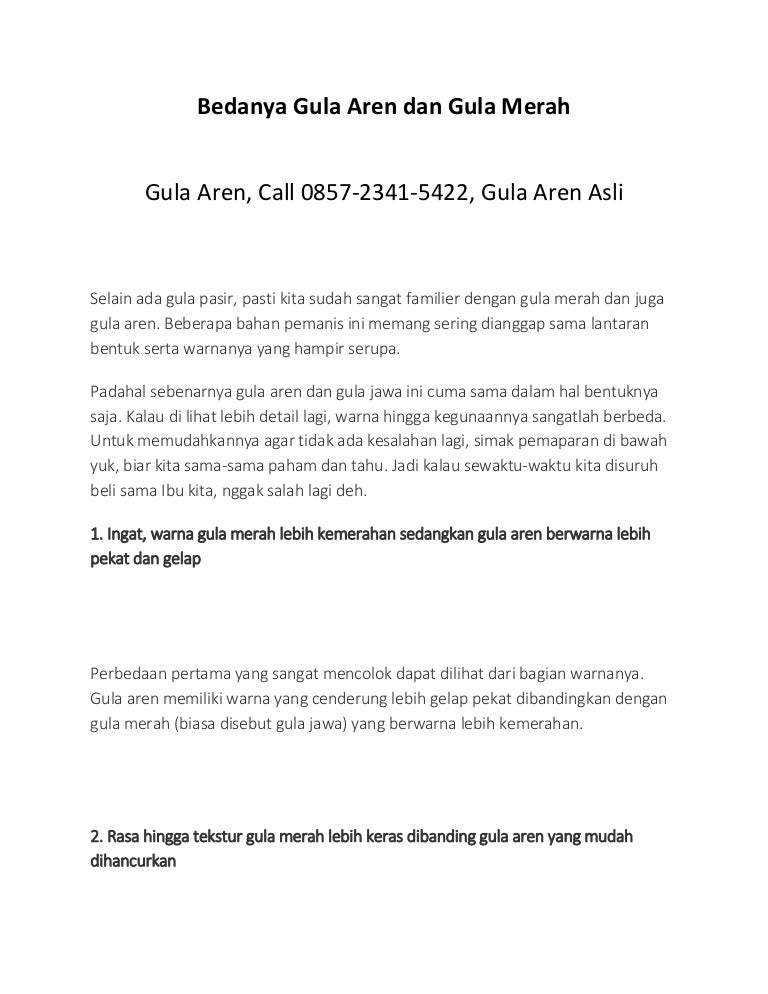 Bedanya gula aren dan gula merah 1 3 bedanyagulaarendangulamerah1 211123023354 thumbnail 4