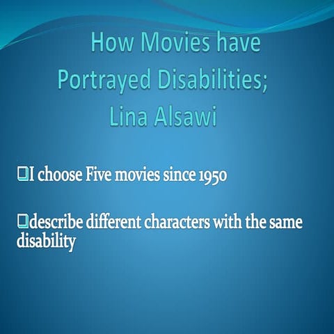 disability power point