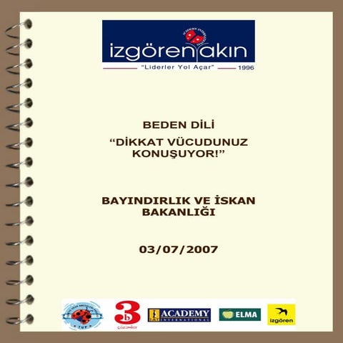 Beden Dili - İzgören Akademi