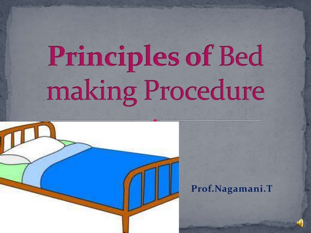 Principles of Bed making.pptx