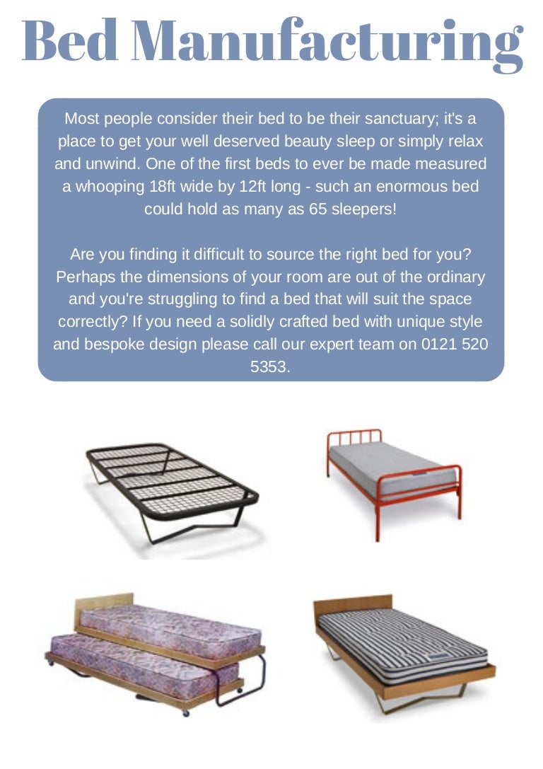 Bed Manufacturing
