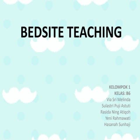 Bed site teaching ppt | PDF