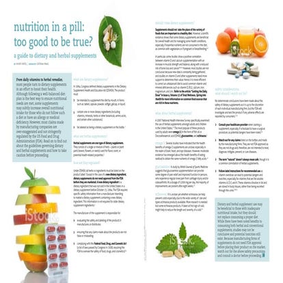 Dietary supplements (unit 3) | PPTX