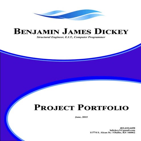 Dickey Project Portfolio 06-20-15