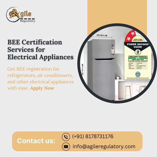 BEE Certification Services for Electrical Appliances .pdf